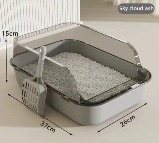 Cat Litter Box Semi-enclosed